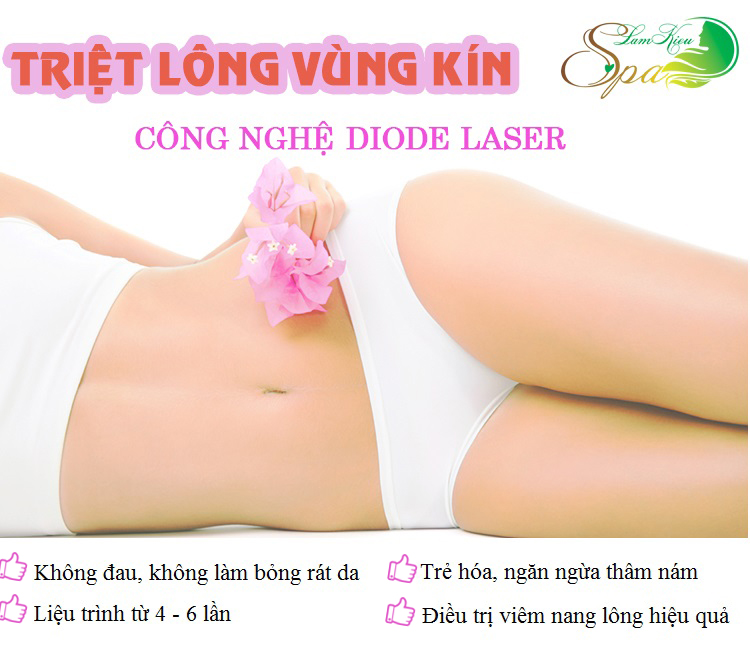 triệt lông vùng bikini vĩnh viễn